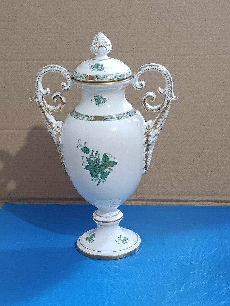Herend Hungry Vase porselein, Ophalen of Verzenden