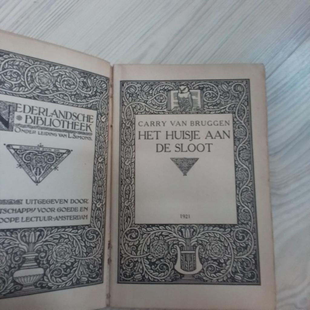 Het huisje aan de sloot van Carry van bruggen, Ophalen of Verzenden