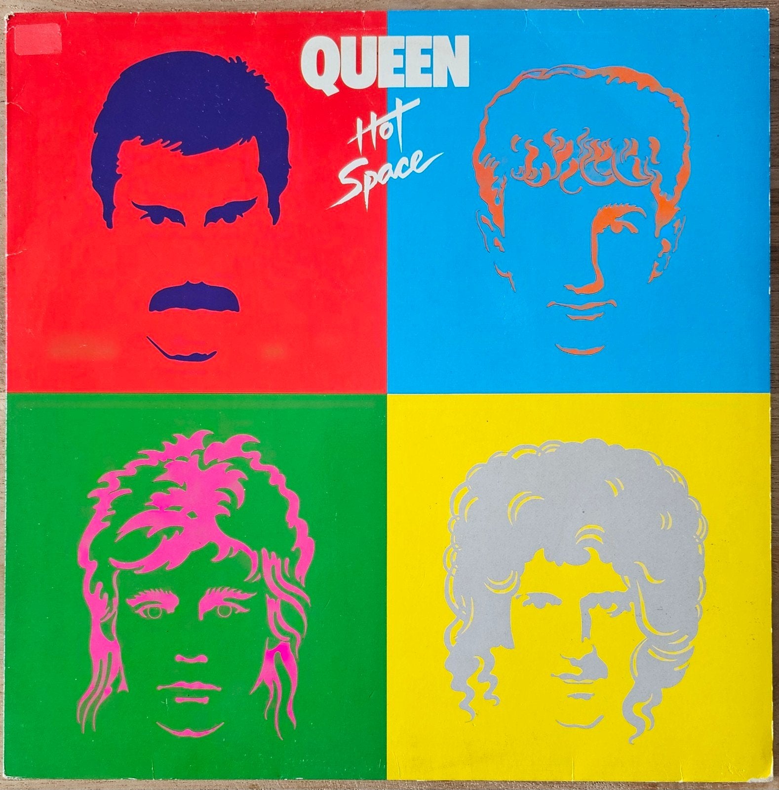 Queen - Hot Space LP (1982), LP, Rock, Gebruikt, Originele persing