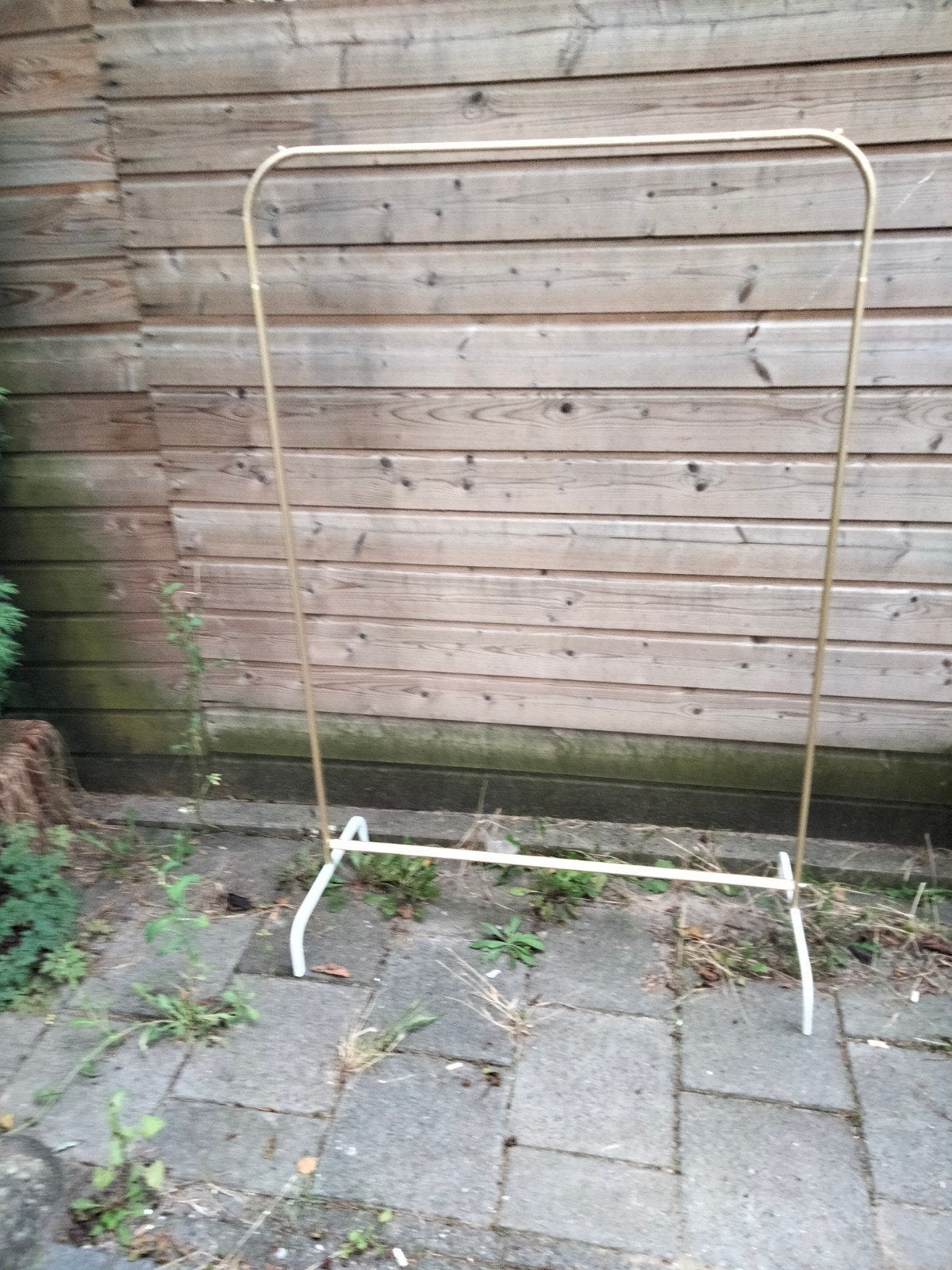 Goudkleurig Mulig kledingrek, Ophalen, Gebruikt
