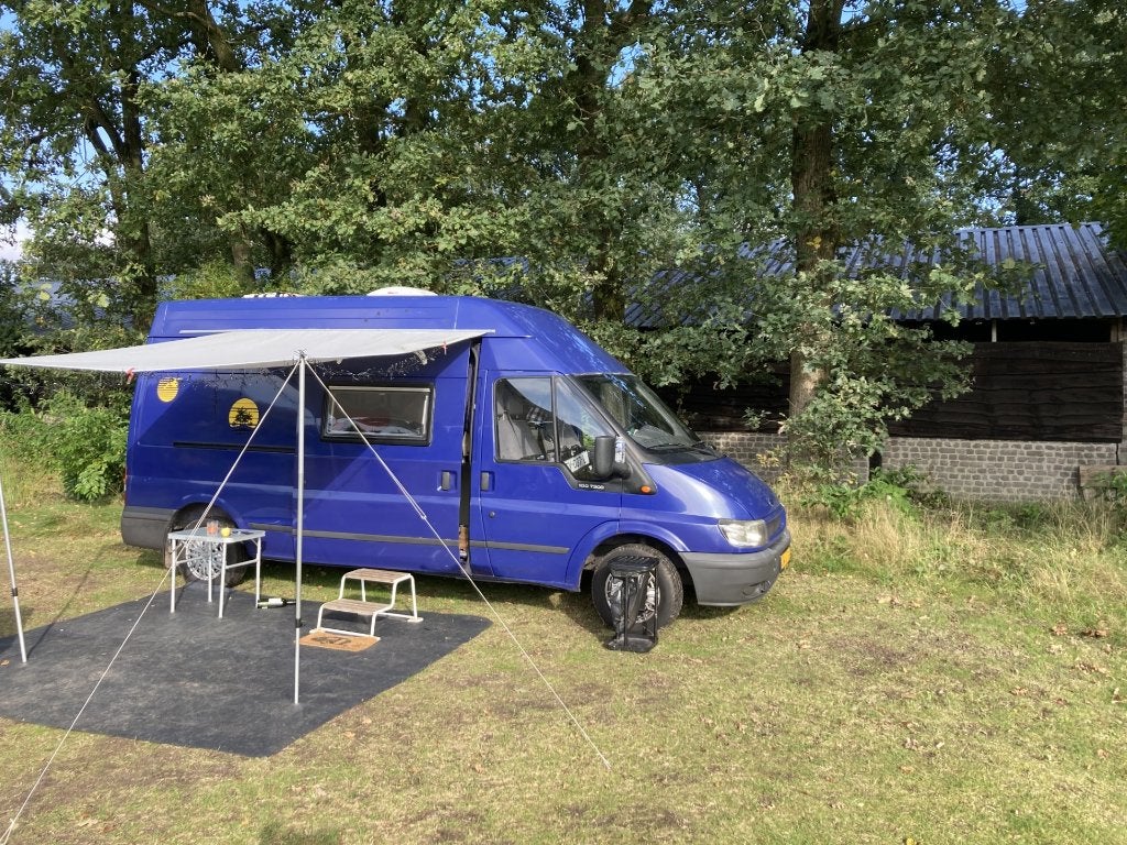 Ford Transit buscamper 2003 – compleet – APK 15-07-2027, Buscamper of Camperbus, Reservewiel, Ford, Tot en met 2