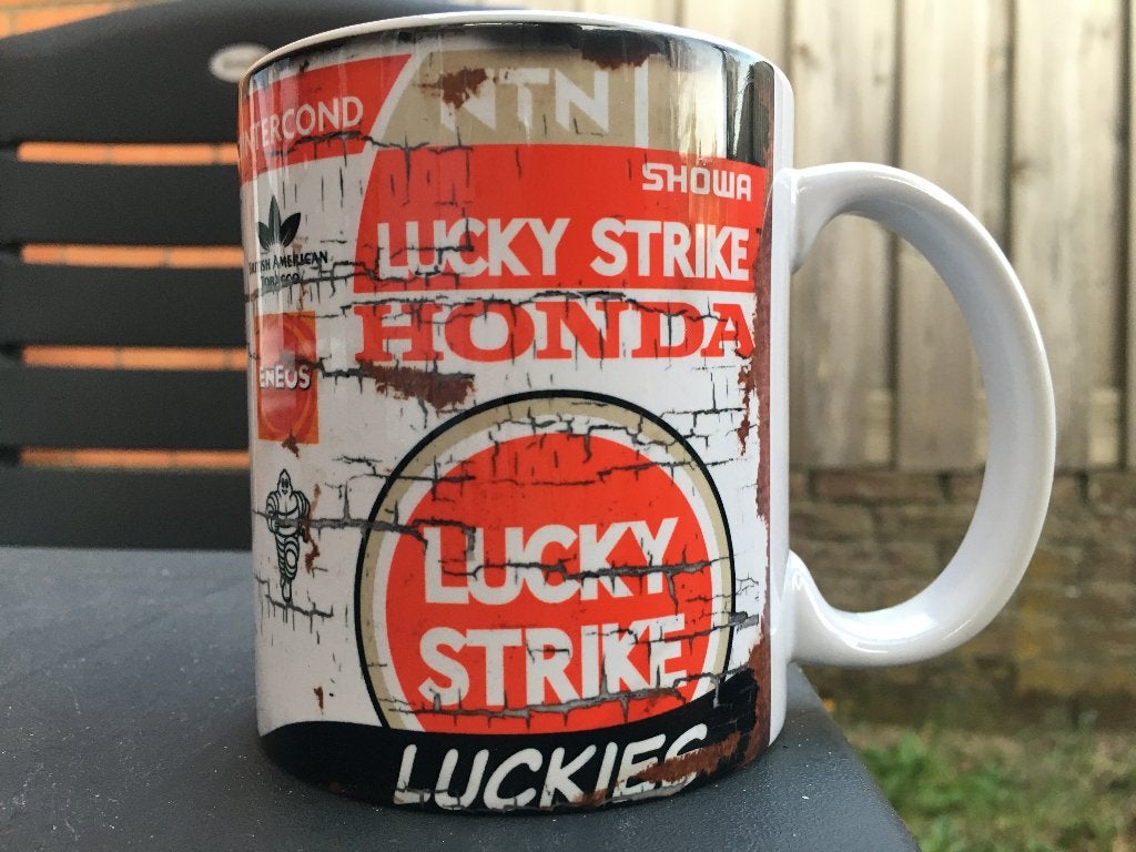 ✅ Jenson Button BAR Honda mok Vintage olie F1 Autosport, Ophalen of Verzenden, Nieuw, Formule 1