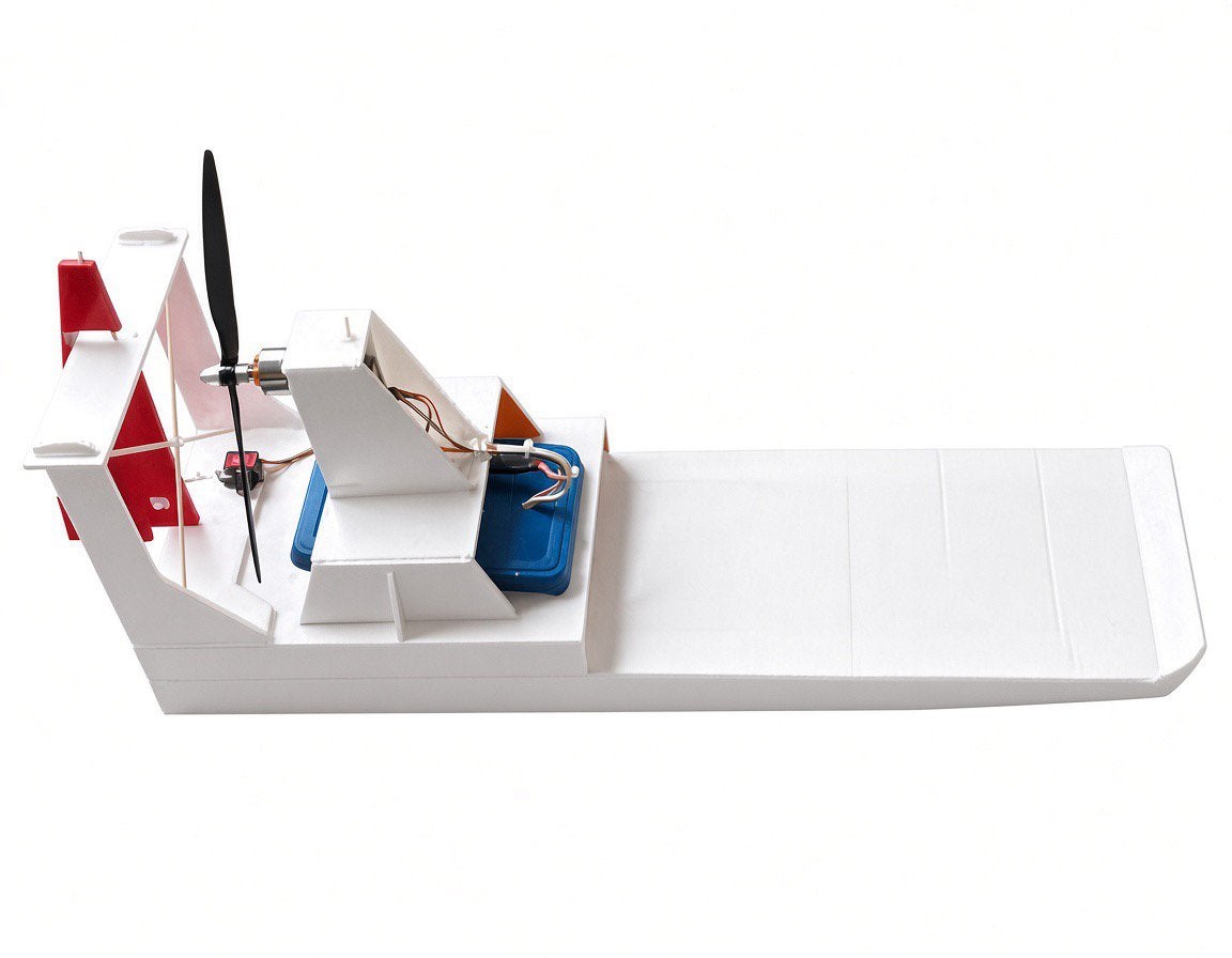 Unieke zelfbouw RC Airboat / Planing boot, Ophalen of Verzenden, Zo goed als nieuw