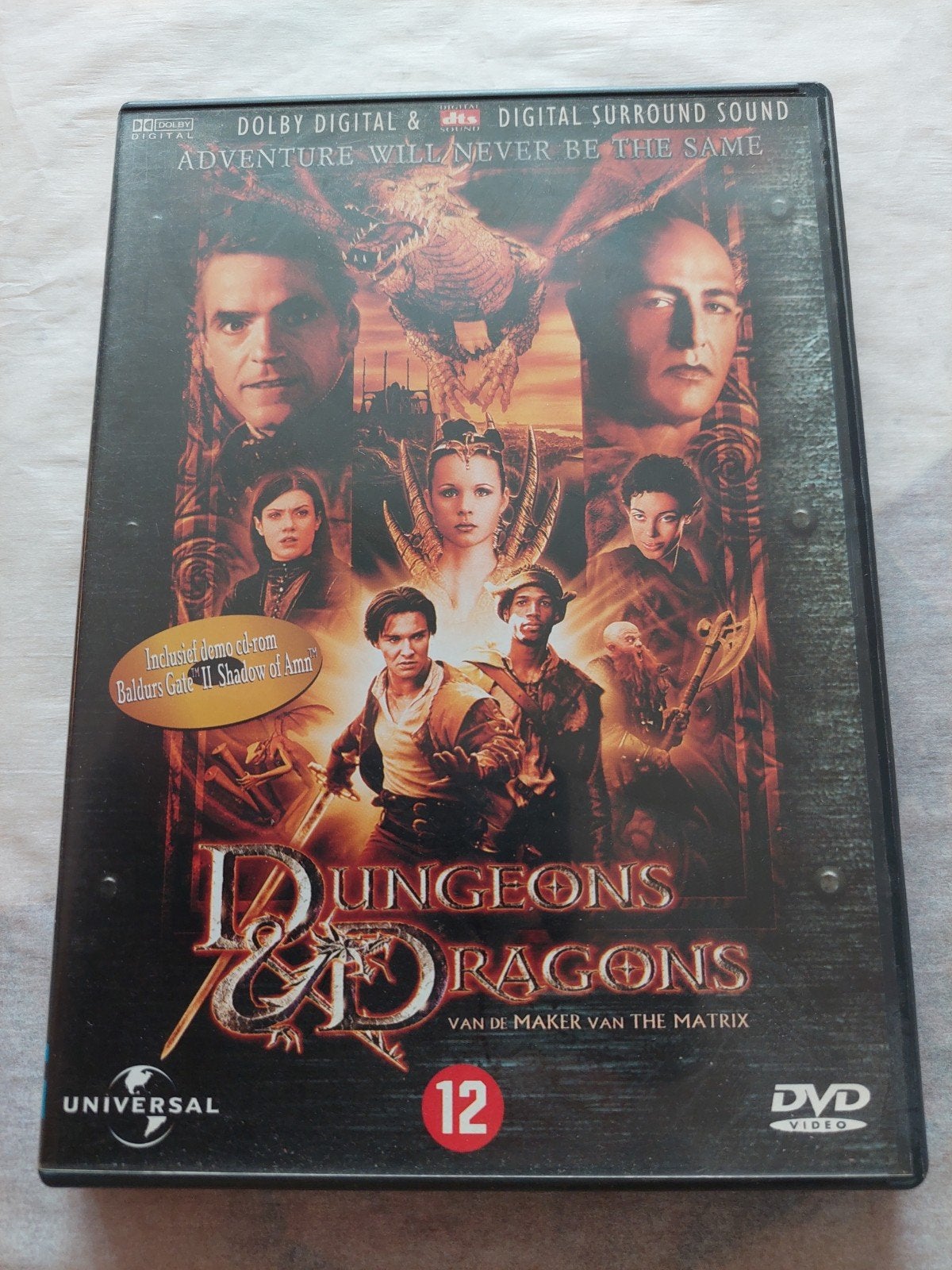 Dungeons & Dragons DVD - Actie/Avontuur, Cd's en Dvd's, Nederlands, Actie, Ophalen of Verzenden, Inclusief DVD