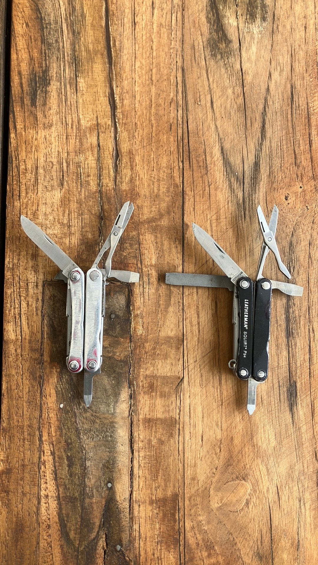 Leatherman SQUIRT Ps4.  2x., Caravans en Kamperen, Ophalen of Verzenden, Gebruikt