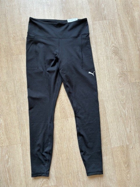 NIEUW! PUMA dames Trainingsbroek 7/8  Tight fit, zwart, mt M, Maat 38/40 (M), Puma, Zwart, Nieuw