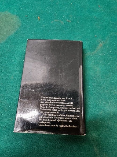 -	Voetbal van A tot Z boek, Ophalen of Verzenden