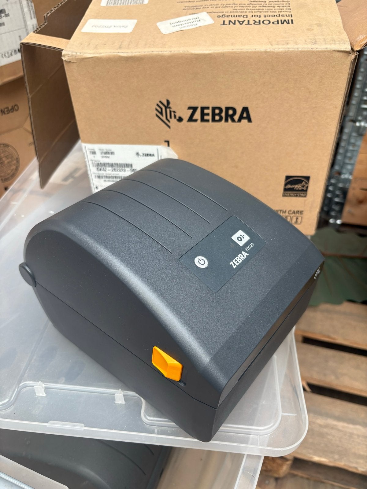 Zebra ZD220 Direct Thermische Labelprinter, Computers en Software, Printers, Ophalen, Zwart-en-wit printen, Printer, Zo goed als nieuw