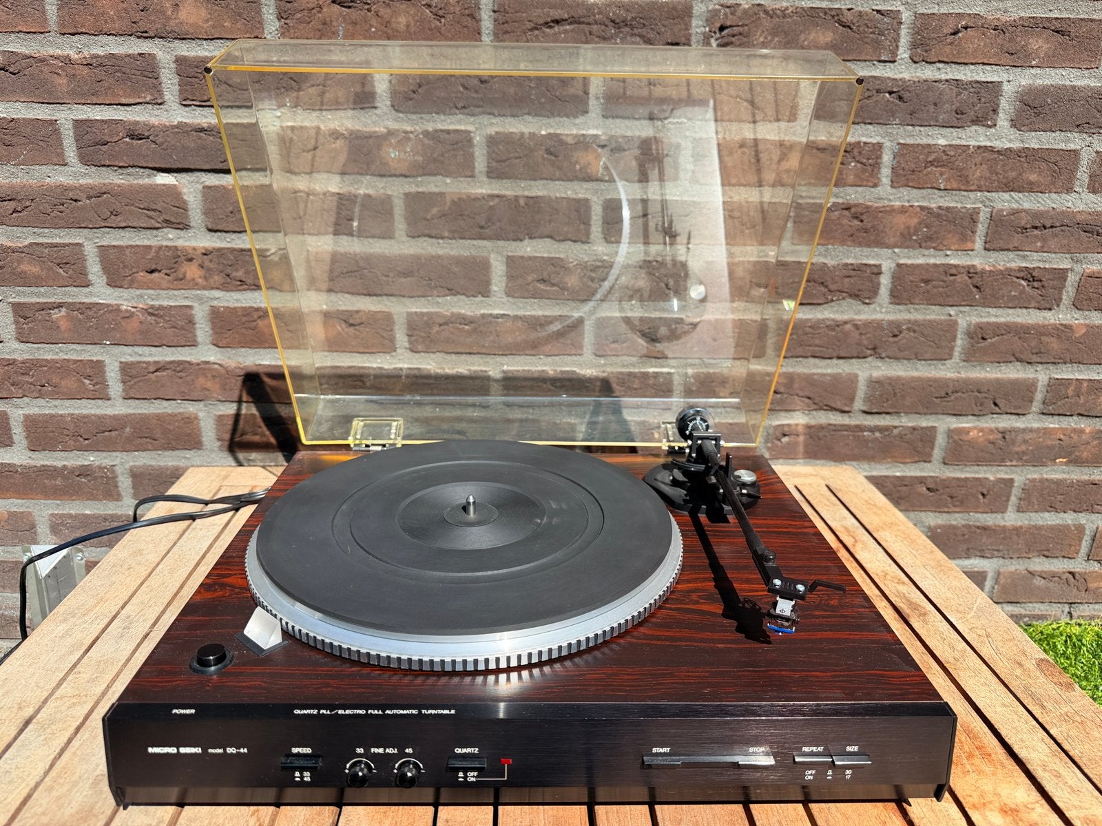 Micro-seiki DQ-44, Ophalen of Verzenden, Zo goed als nieuw, Platenspeler, Overige merken
