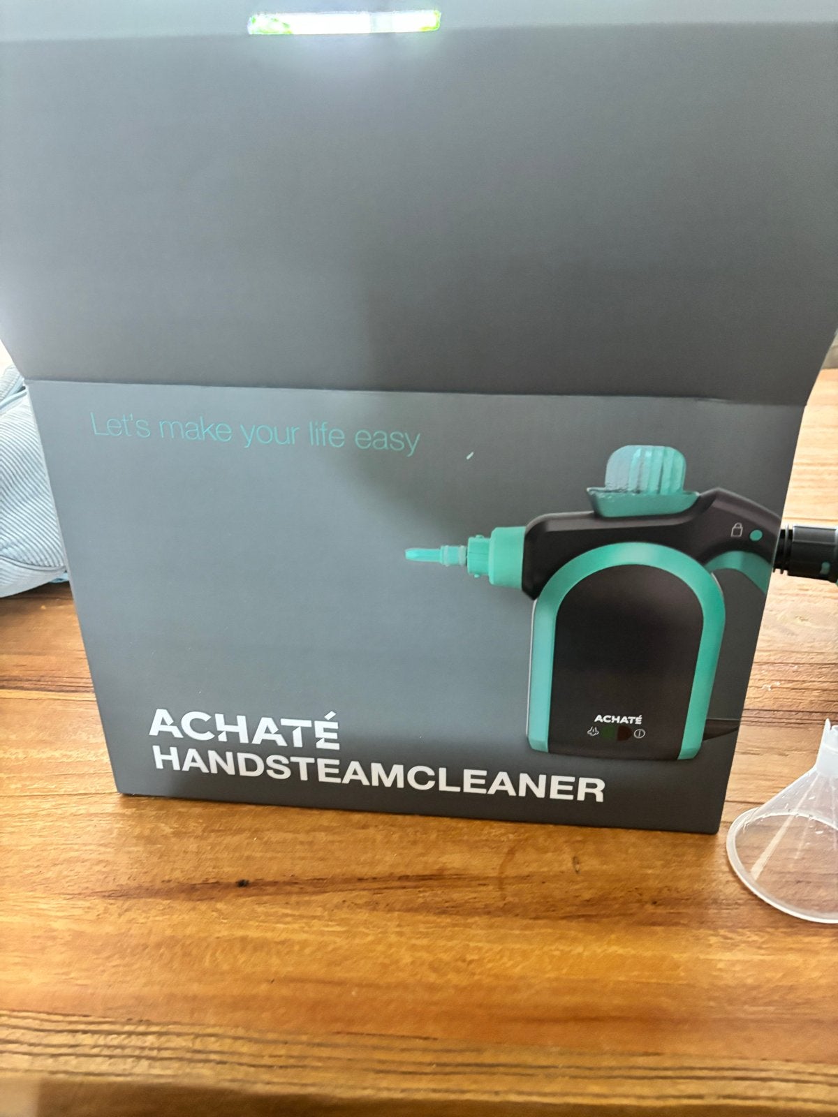 Achaté Handstoomreiniger - Compact en Krachtig, Witgoed en Apparatuur, Stoomapparaten, Ophalen, Zo goed als nieuw