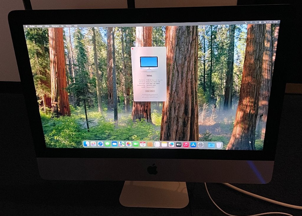 iMac, Ophalen, Gebruikt, HDD en SSD, 8 GB