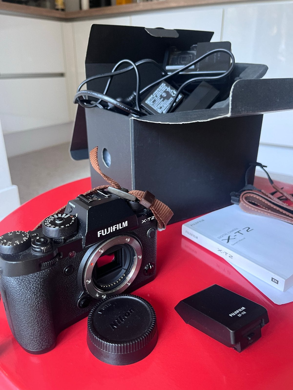 Fujifilm X-T2 Body - Systeemcamera (6992 clicks), Ophalen of Verzenden, Zo goed als nieuw, Fujifilm, Accu