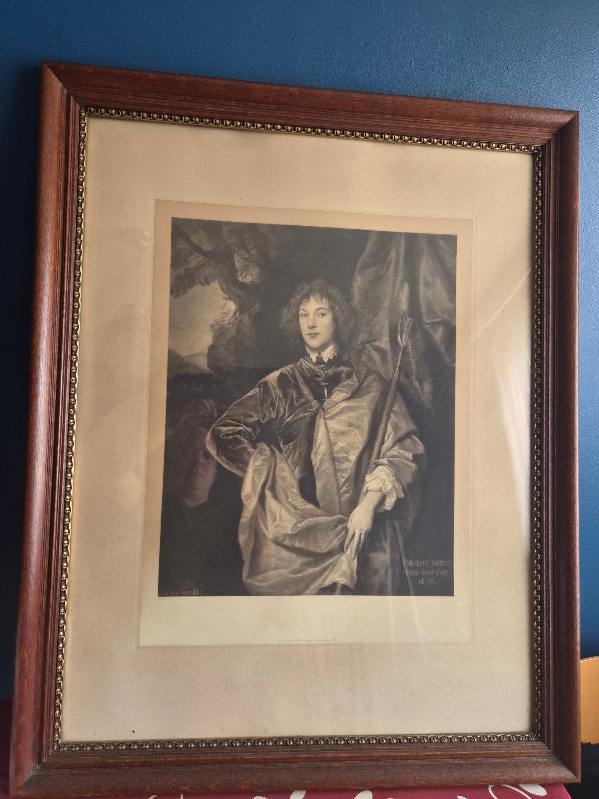 Portret Philip, Lord Wharton 1632door Sir Anthony van Dyck, Antiek en Kunst, Kunst | Etsen en Gravures, Ophalen