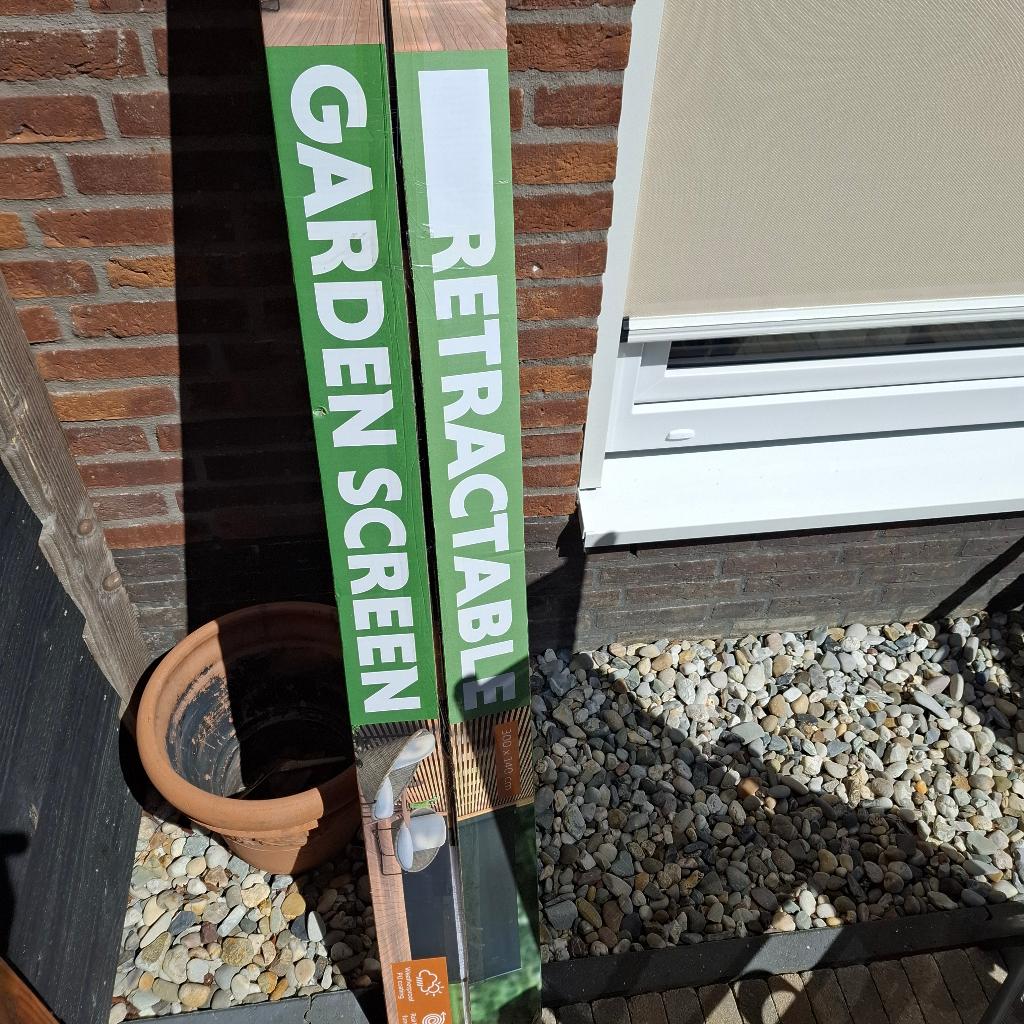 Windschermen, Ophalen, Zo goed als nieuw