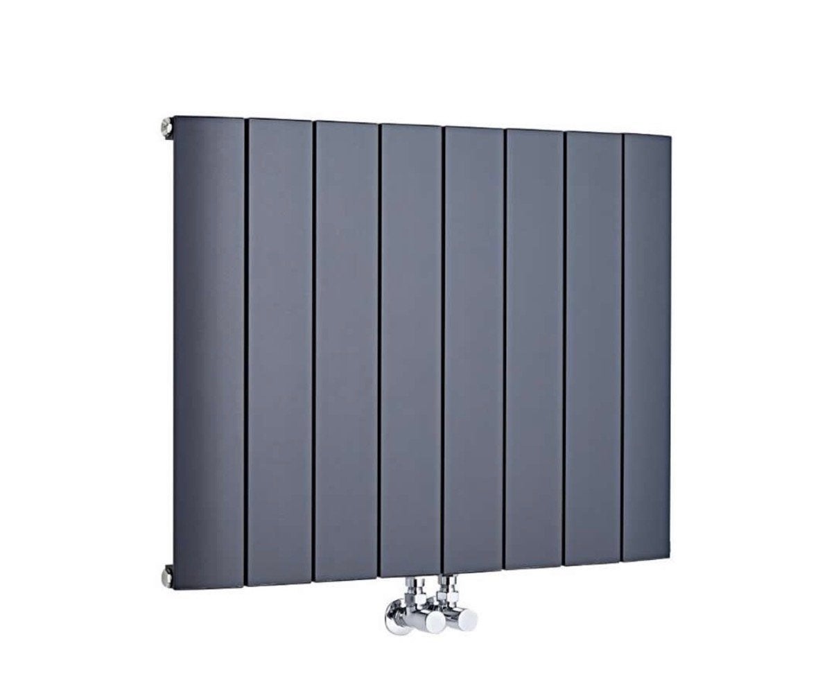 Design Radiator CV Horizontaal Antraciet | Aurora, Doe-het-zelf en Verbouw, Verwarming en Radiatoren, Ophalen, Radiator, Nieuw