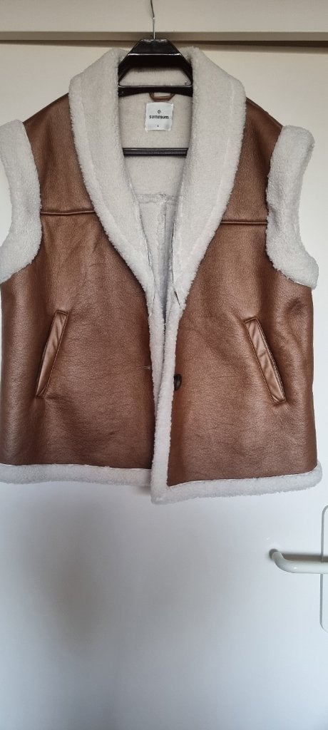 Summum lammy gilet, 50%korting, Maat 38/40 (M), Summum, Bruin, Verzenden