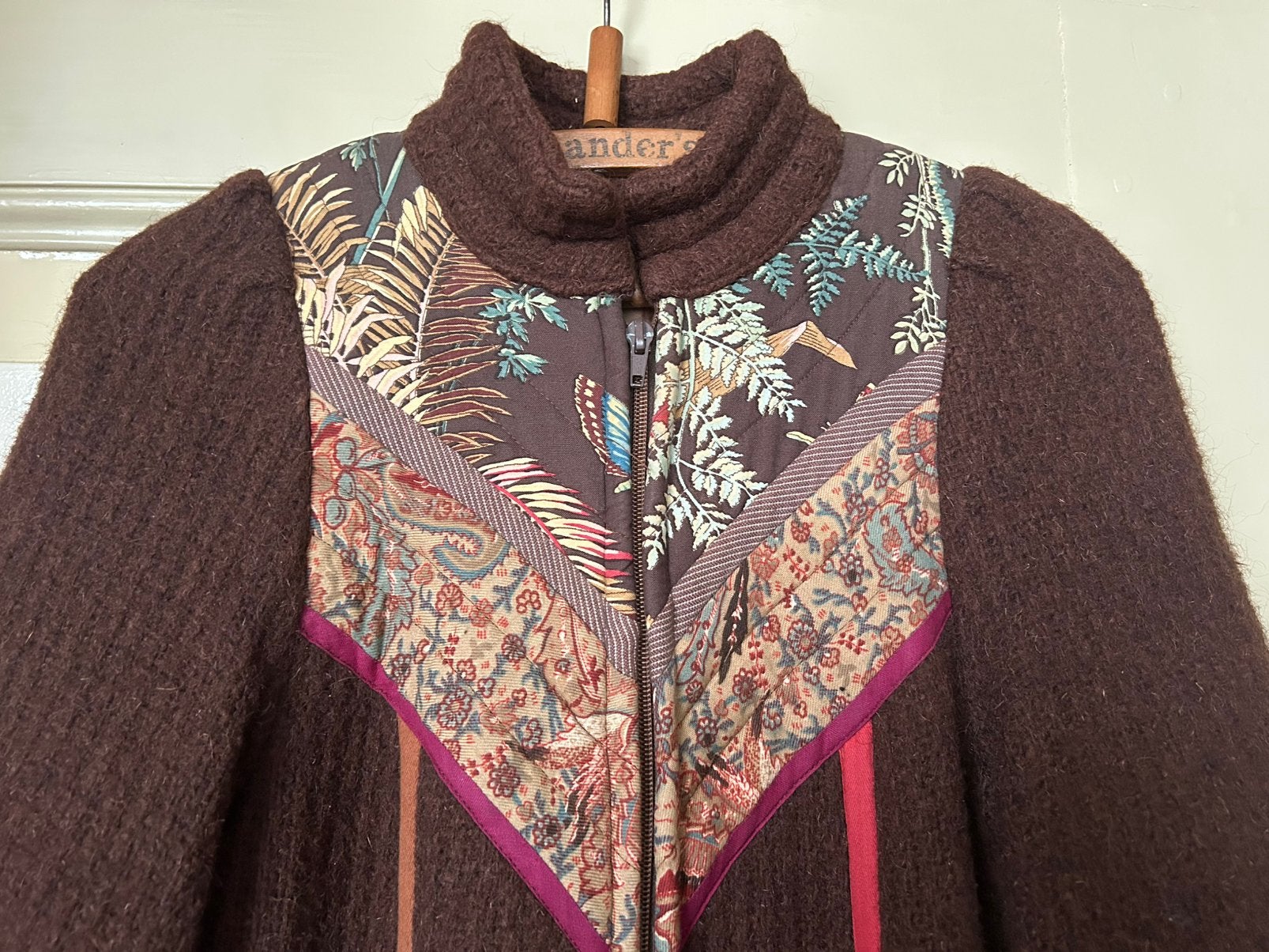Vintage dresignerjas Fred Feyen maat 36, Kleding | Dames, Ophalen of Verzenden, Zo goed als nieuw, Maat 36 (S), Bruin