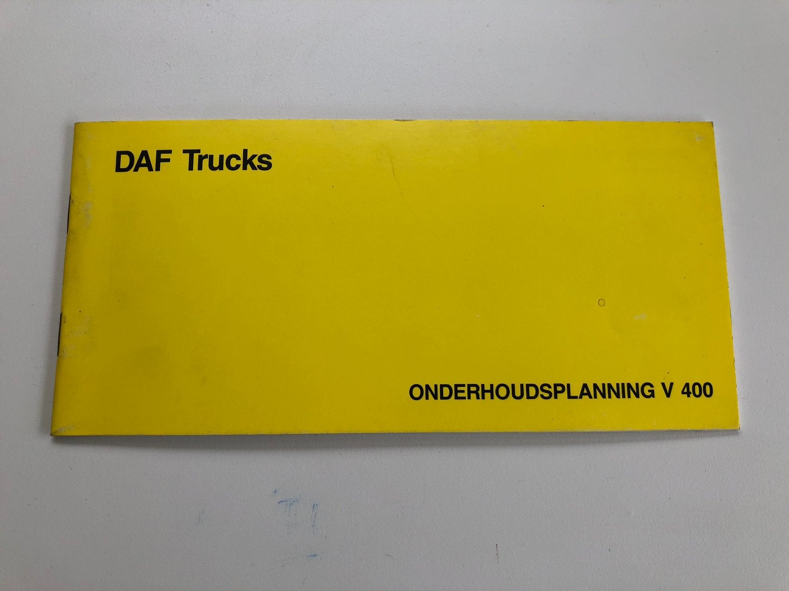 Ongebruikt onderhoudsboekje DAF V400, Ophalen of Verzenden, Zo goed als nieuw, Overige merken