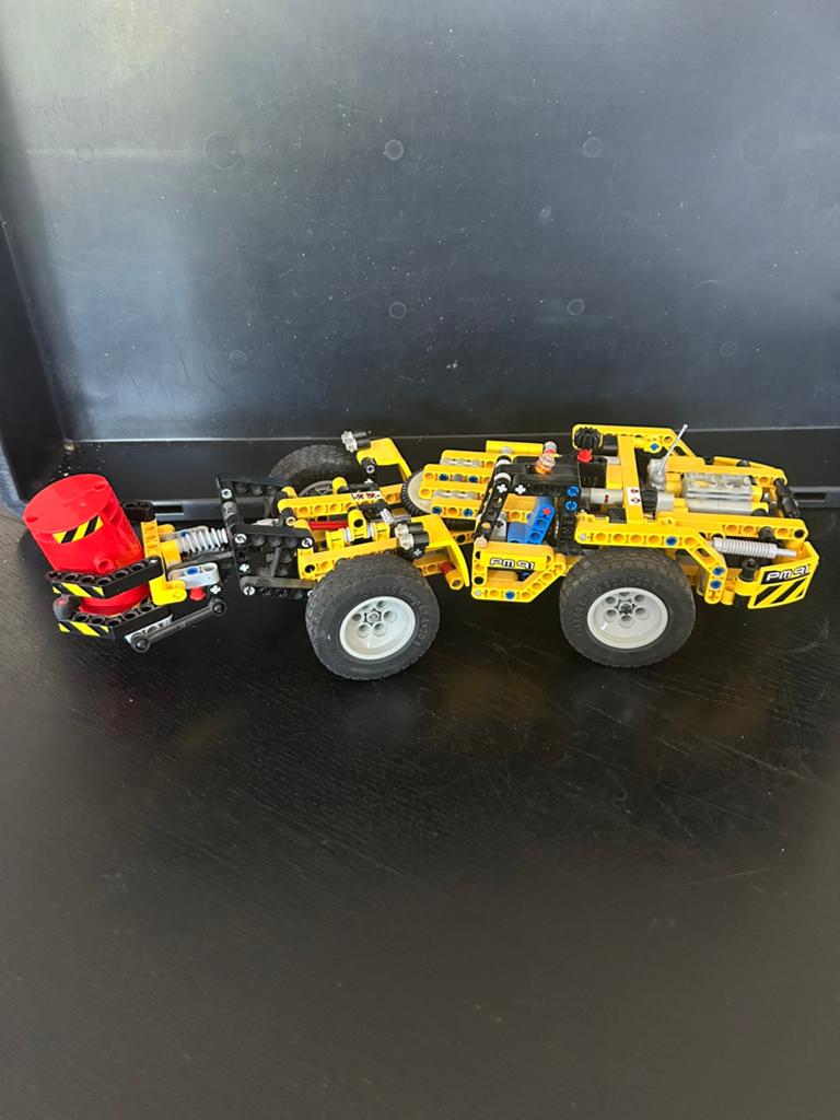 Lego Technic 42049 Mijnlader met instructies, Gebruikt, Lego, Ophalen of Verzenden, Complete set