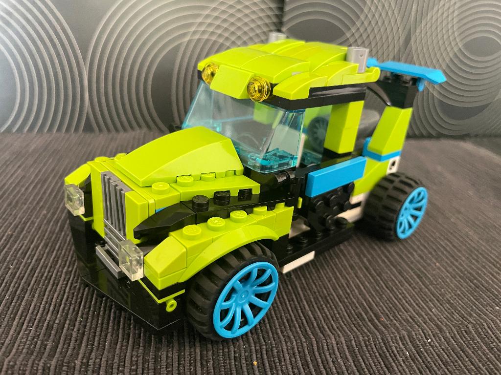 Lego 31074 Raketralley auto 3 in 1 (Creator), Lego, Compleet, Ophalen of Verzenden, Zo goed als nieuw