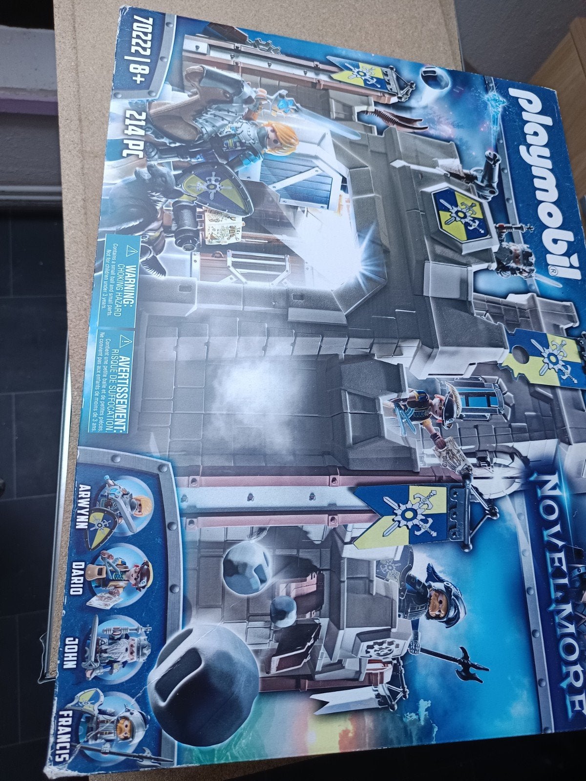 Playmobil Novelmore Kasteel van Novelmore 70222, Gebruikt, Complete set, Kasteel/Fort, Historisch