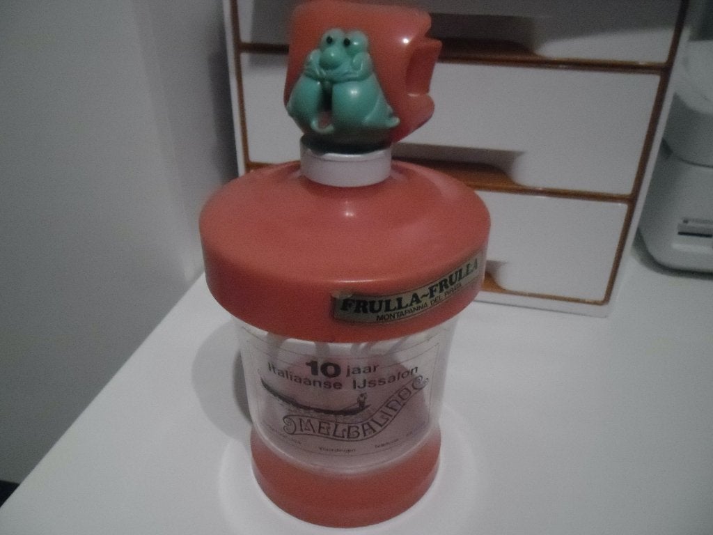 Vintage Frulla-Frulli handmixer met beker, Overige typen, Kunststof, Nieuw, Ophalen of Verzenden