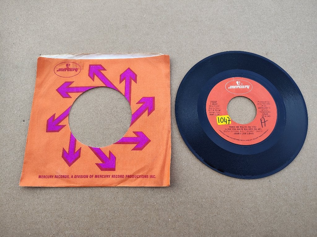 Single: Jerry Lee Lewis - When He Walks On You (1971) USA, Verzenden, Gebruikt, Pop