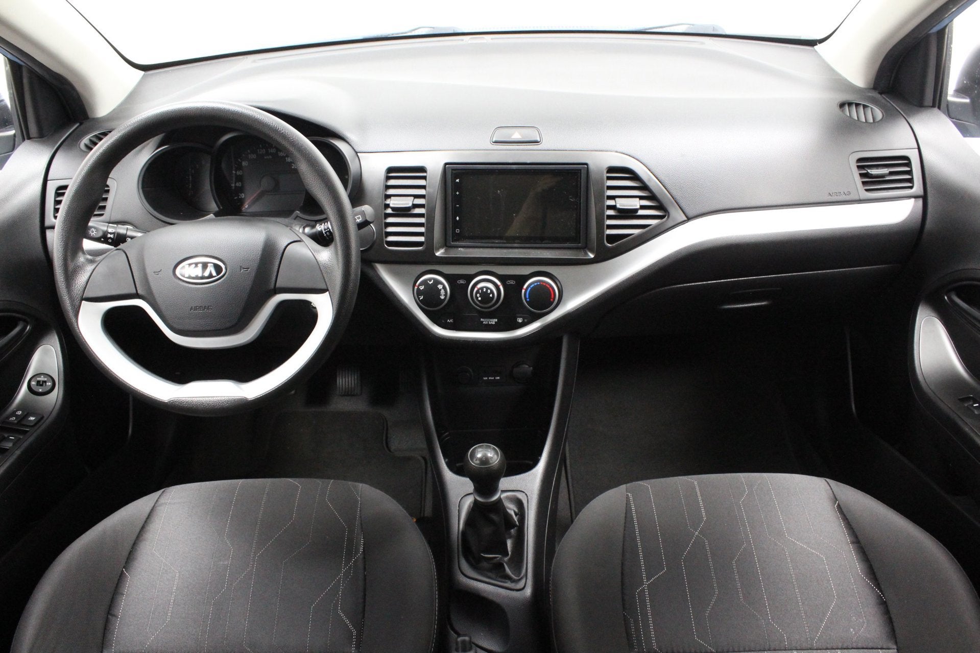 Kia Picanto 1.2 CVVT Comfort Pack | Airco | Groot scherm | G, Auto's, Voorwielaandrijving, Euro 5, 86 pk, Gebruikt