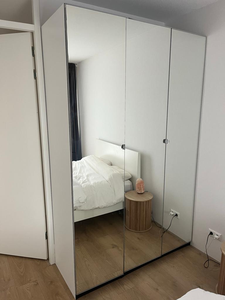 IKEA Pax Kast 236x150 met spiegeldeuren, Huis en Inrichting, Kasten | Kledingkasten, Ophalen, Gebruikt, 200 cm of meer, 150 tot 200 cm