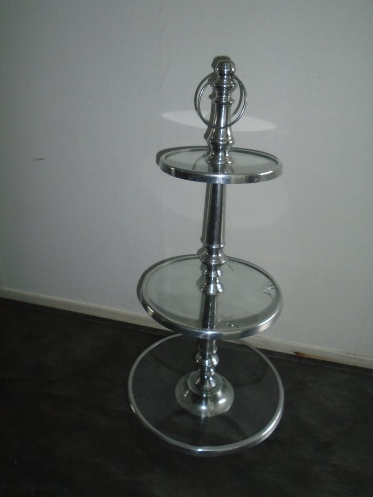 Riviera Maison Birkeley Etagère - 3 Lagen, Huis en Inrichting, Woonaccessoires | Etagères, Ophalen of Verzenden, Gebruikt