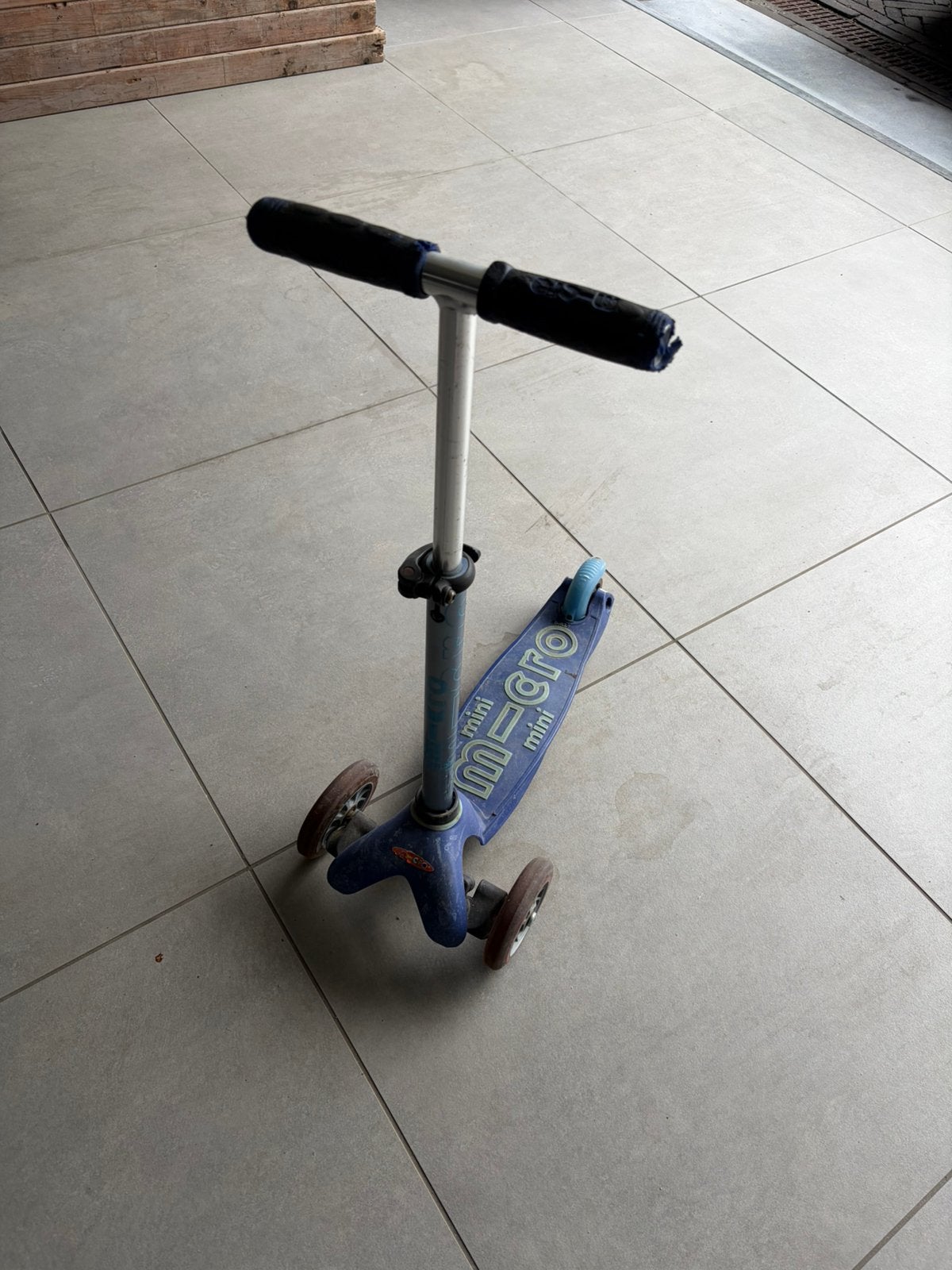 Blauwe Micro Mini step, Ophalen, Gebruikt, Gewone step