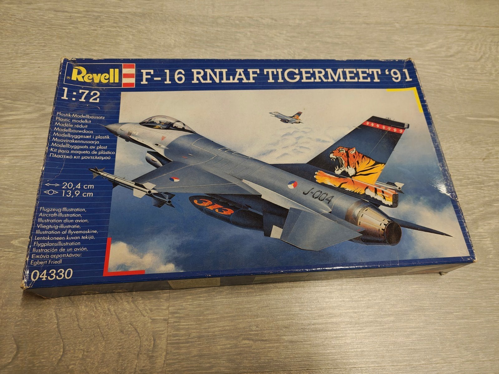 Revell F-16 RNLF Tigermeet '91 modelbouwkit, 1:72 tot 1:144, Gebruikt, Revell, Ophalen of Verzenden