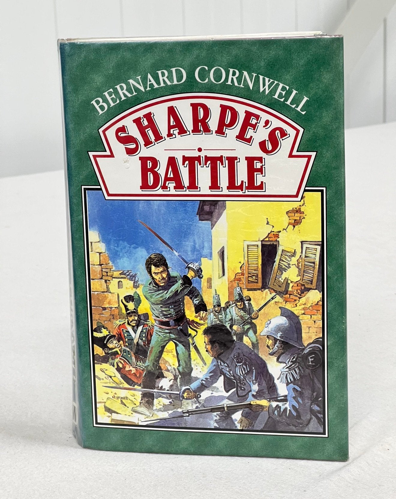 Cornwell, Bernard Sharpe's Battle 1995 hardcover history, Ophalen of Verzenden, Zo goed als nieuw