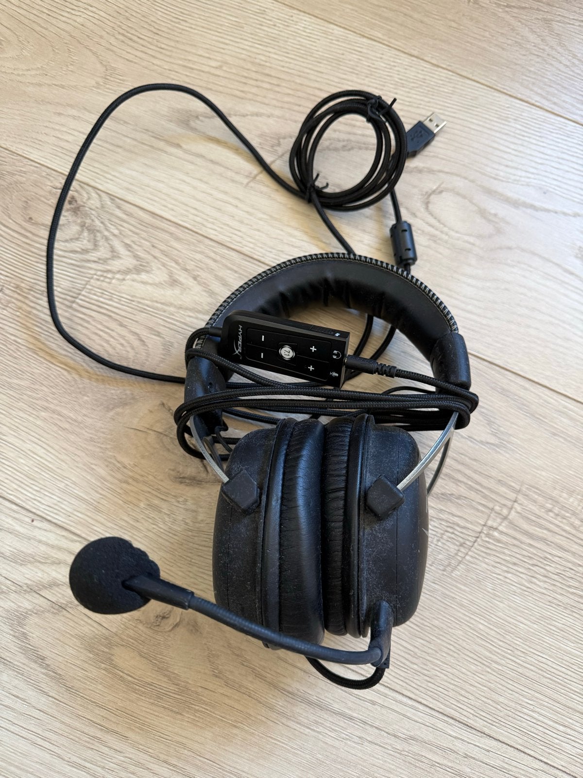 HyperX Gaming Headset met Microfoon - Gebruikt, Audio, Tv en Foto, Koptelefoons, Ophalen, HyperX, Microfoon, Zwart