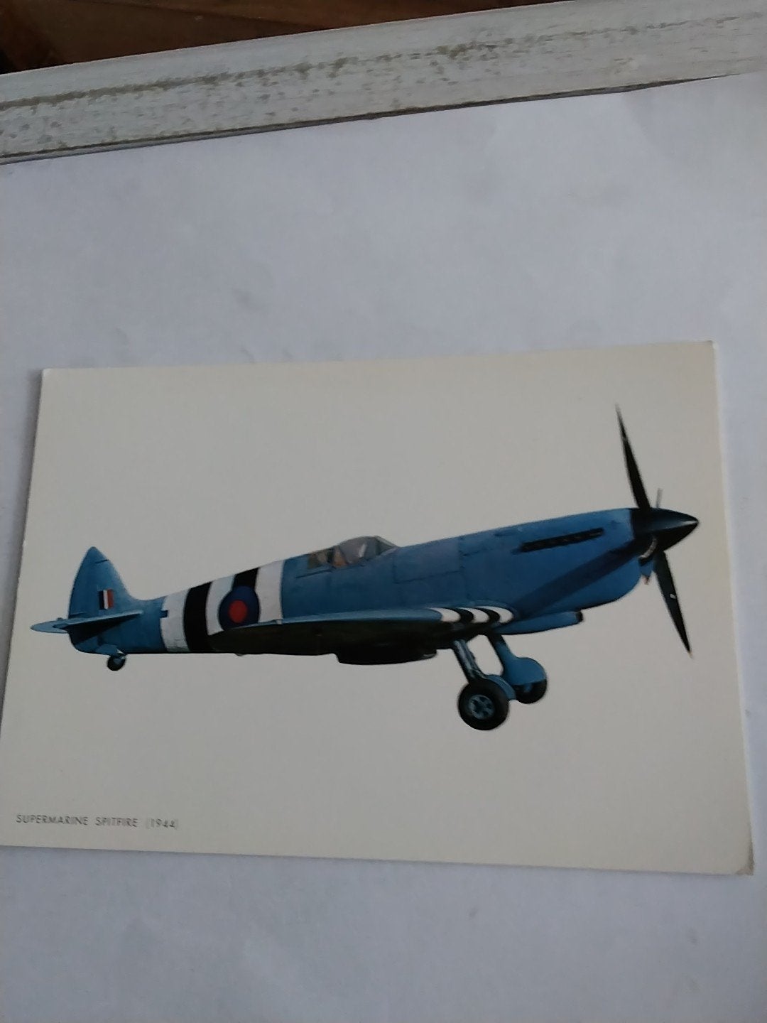 Supermarine Spitfire (1944) Ansichtkaart, Ophalen of Verzenden
