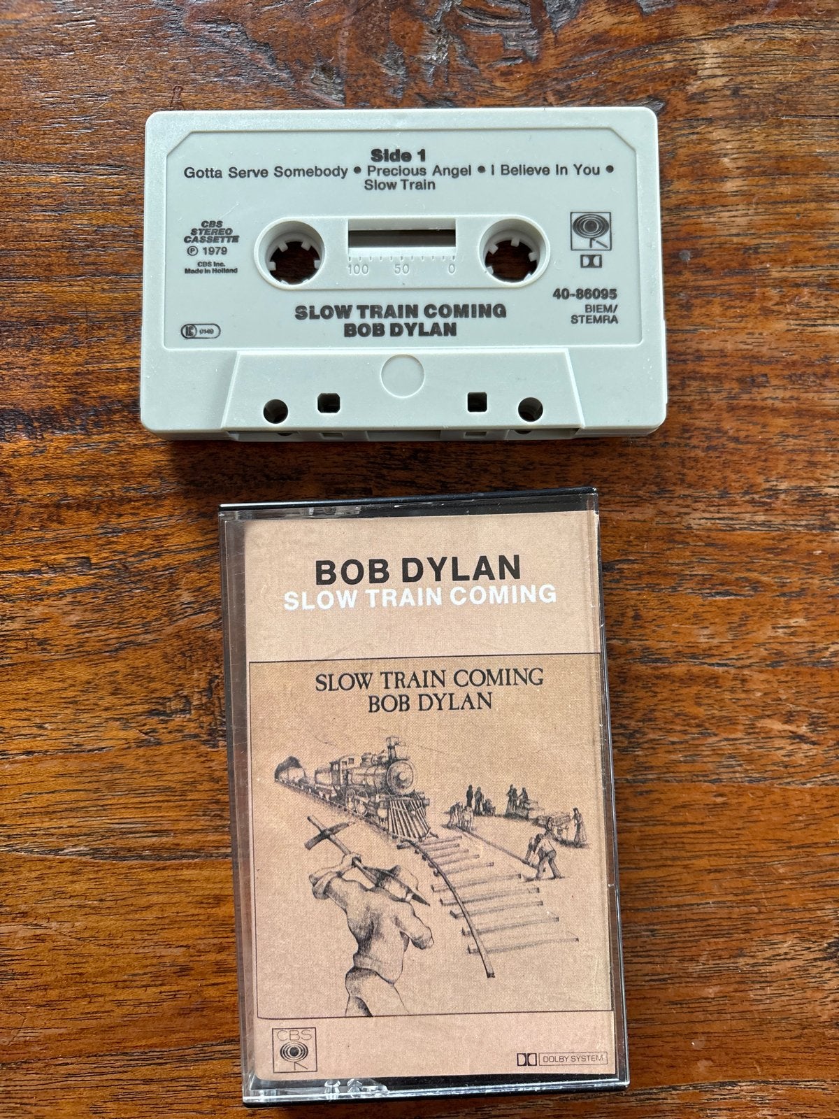 Bob Dylan - Slow Train Coming (Cassette), Gebruikt, 1 bandje, Ophalen of Verzenden, Origineel