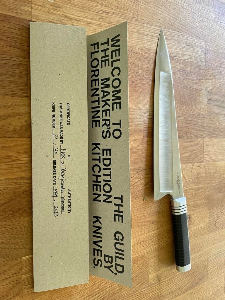 FKK x Kamon Gyuto #21/30 - Nieuw in originele verpakking, Huis en Inrichting, Overige typen, Ophalen of Verzenden, Nieuw, Overige merken