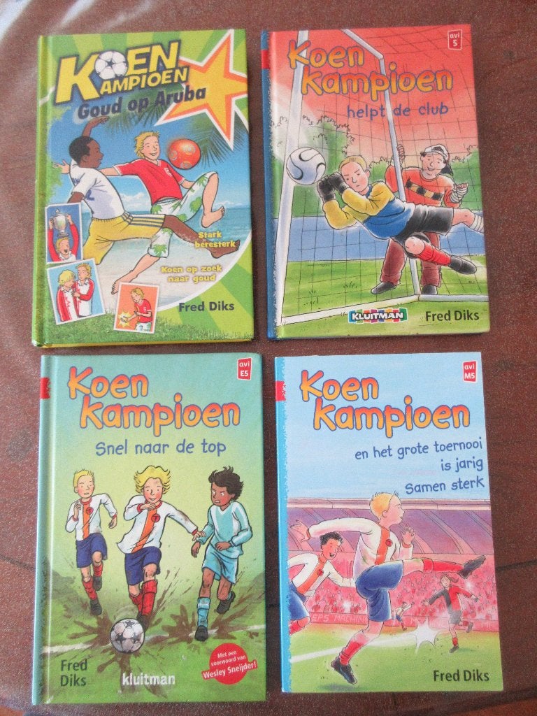 4 x Koen Kampioen  Avi M5  / E5, Boeken, Ophalen of Verzenden, Gelezen, Fictie algemeen