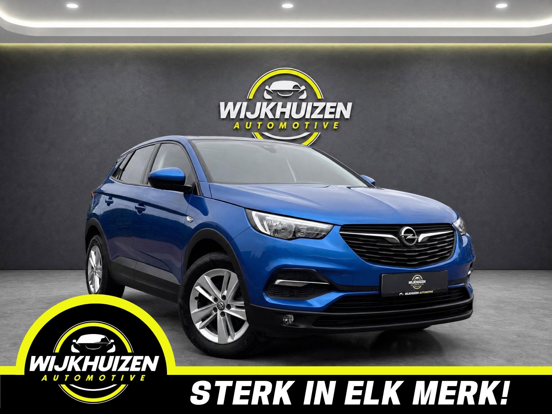 Opel Grandland X 1.2 Turbo Ultimate met Panorama dak ! Camer, Voorwielaandrijving, Dealer onderhouden, Stof, Gebruikt