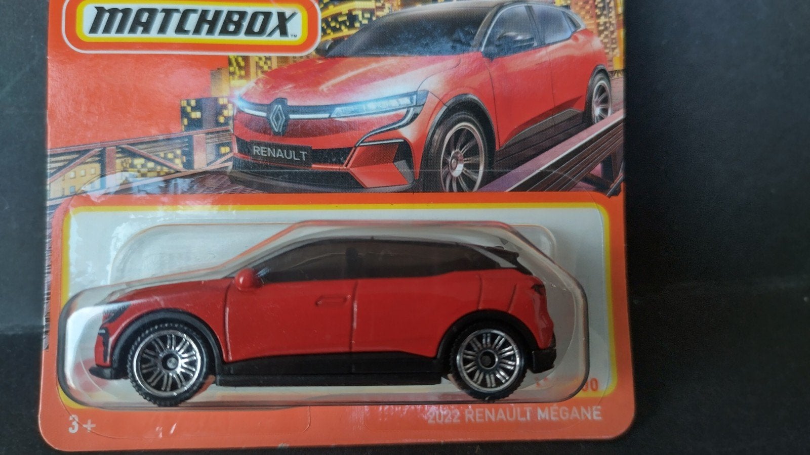 Renault Megane E Tech 1:64 3inch Matchbox.Pol, Auto, Verzenden, ., Nieuw