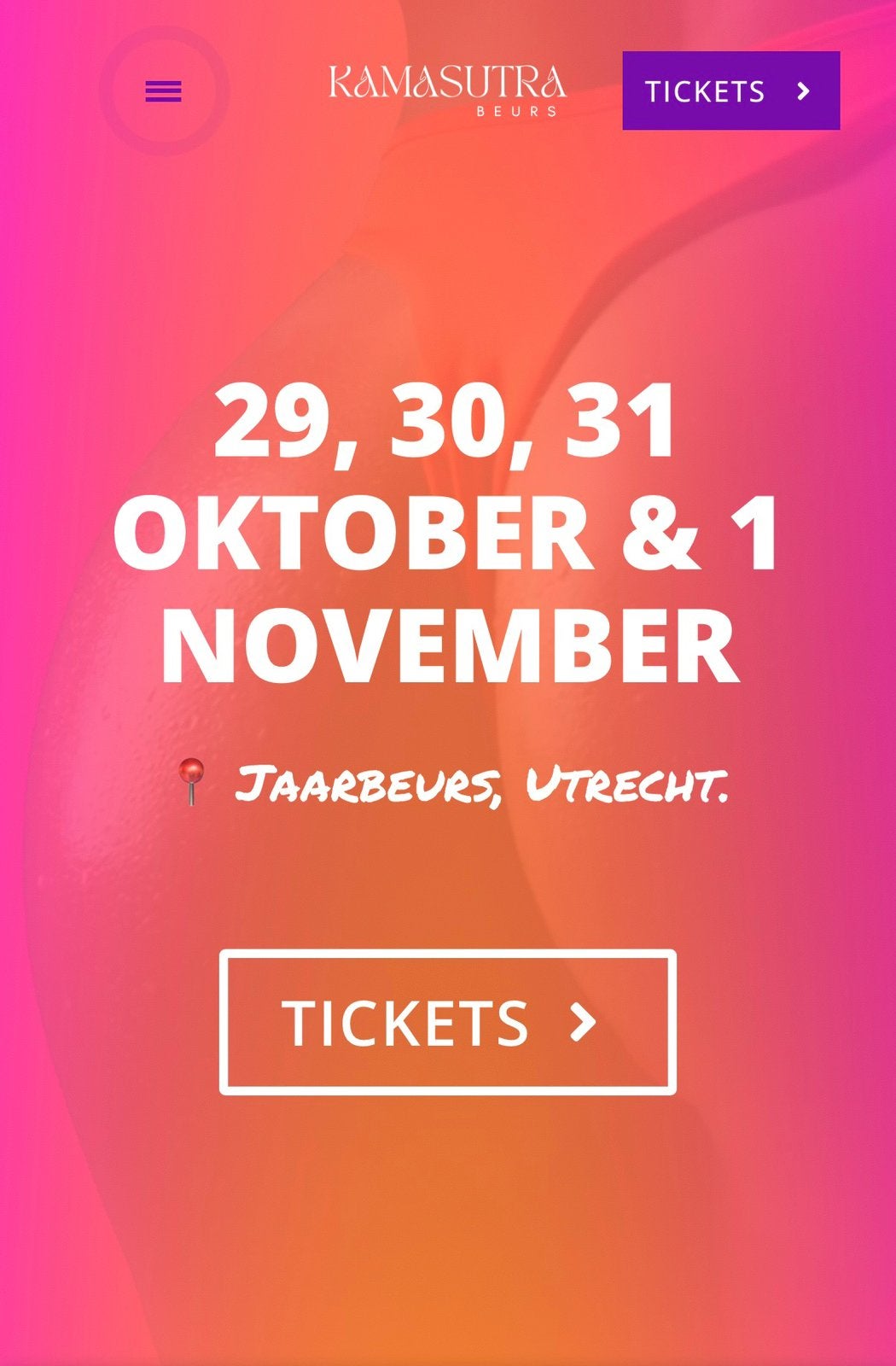 Ticket Kamasutrabeurs Utrecht 29 oktober, Eén persoon