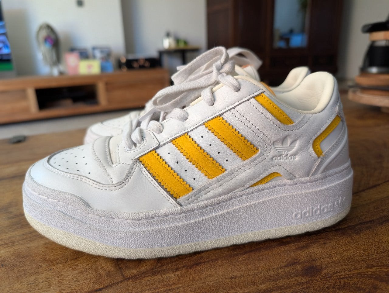 Adidas sneakers Forum XLG mt.42, Kleding | Dames, Adidas Originals, Wit, Ophalen of Verzenden, Sneakers of Gympen
