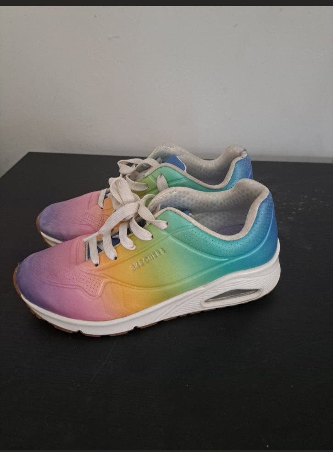 Skechers regenboog sneakers, maat 36, Ophalen of Verzenden, Jongen of Meisje