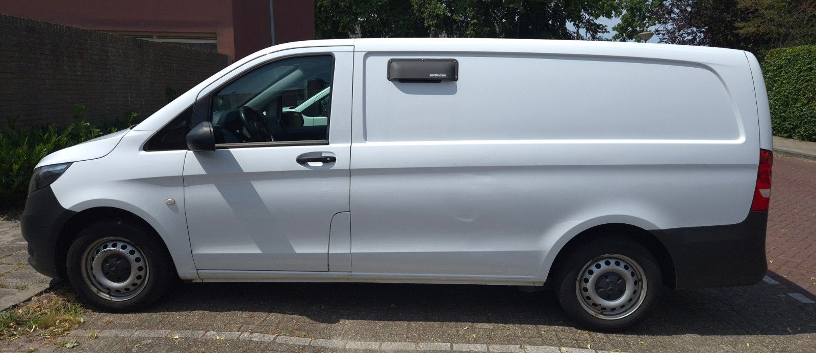 Mercedes-Benz vito 2018, Auto's, Voorwielaandrijving, 4 cilinders, 2000 kg, Wit
