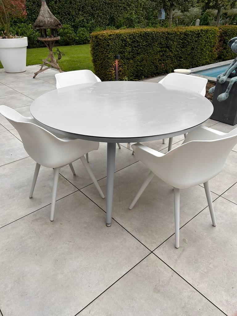Hartmann tuinset, Ophalen, 4 zitplaatsen, Gebruikt, Tuinset