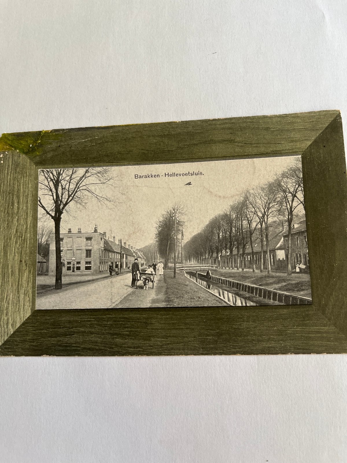 Ansichtkaart Hellevoetsluis Barakken, Verzamelen, Verzenden, Voor 1920, Gelopen, Zuid-Holland