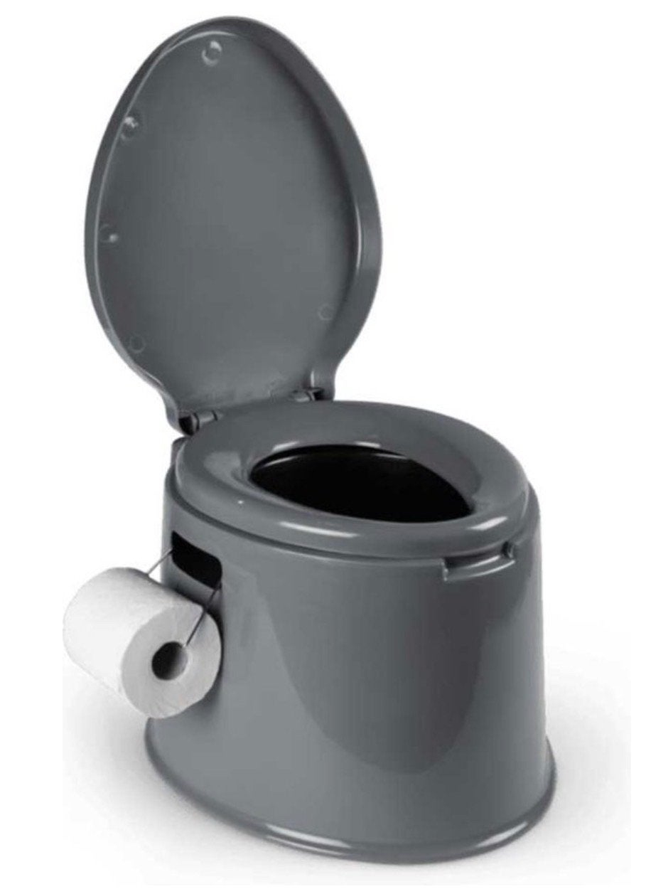 Kampa Khazi Portable Camping Toilet - Compact & Lichtgewicht, Ophalen, Nieuw