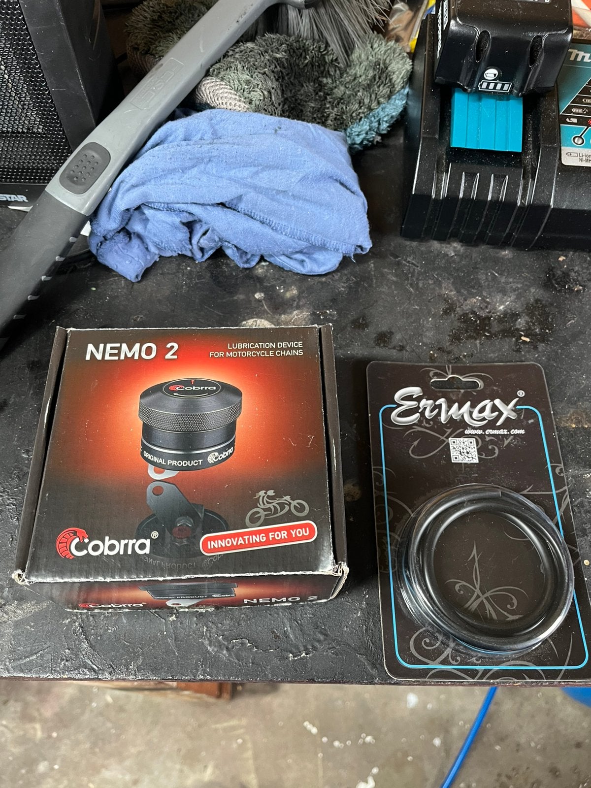 Cobrra Nemo 2 automatisch ketting smeer systeem, Motoren, Ophalen