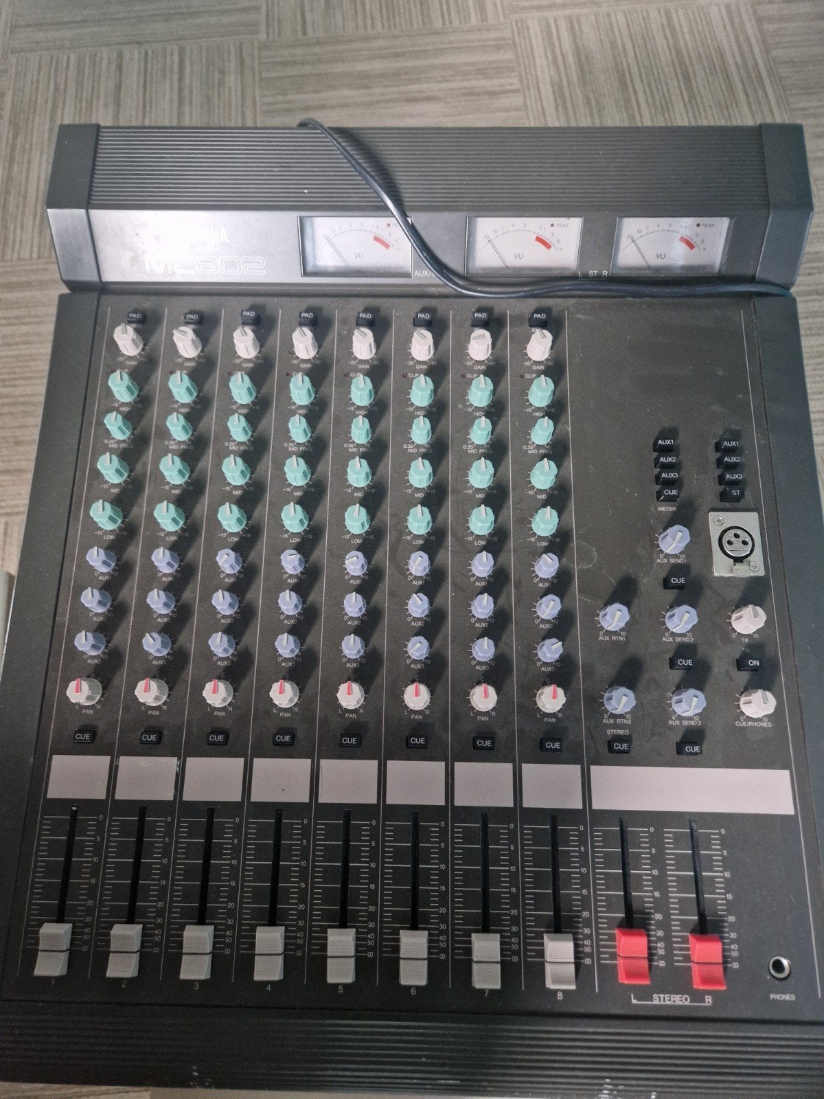 Yamaha MC-802 Vintage mixer/mengpaneel, Ophalen, Gebruikt, 10 tot 20 kanalen