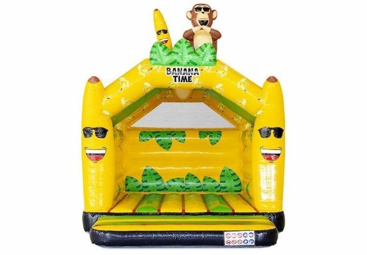 Banana Monkey Springkussen te huur, Ophalen, Zo goed als nieuw, Overige